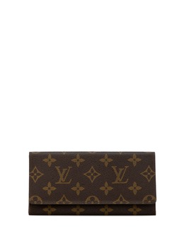 Louis Vuitton Pre-Owned: Коричневый кошелёк 