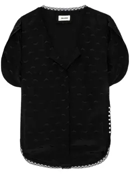 Zadig&Voltaire: Чёрная блуза 