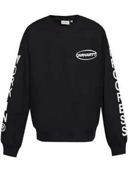 Carhartt WIP: Чёрный свитшот 