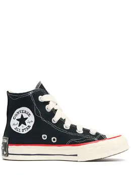 CONVERSE: Чёрные кроссовки  Chuck 70