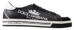 Dolce & Gabbana: Чёрные кроссовки  Milano