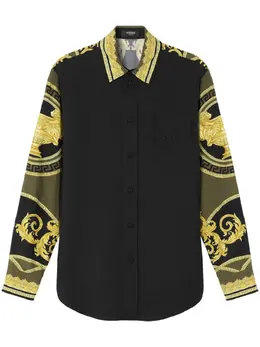 Versace: Чёрная рубашка  La Coupe des Dieux