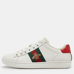 Gucci: Белые кроссовки  Ace