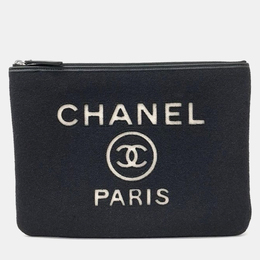 Chanel: Чёрный клатч 