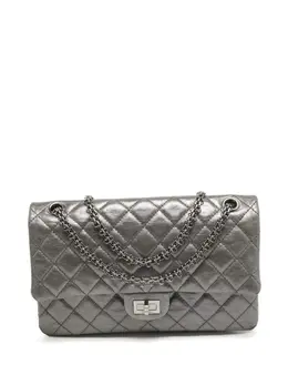 CHANEL Pre-Owned: Серебристая сумка 