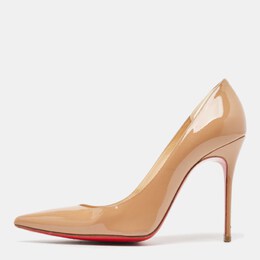 Christian Louboutin: Бежевые туфли 