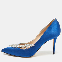 Manolo Blahnik: Голубые туфли 