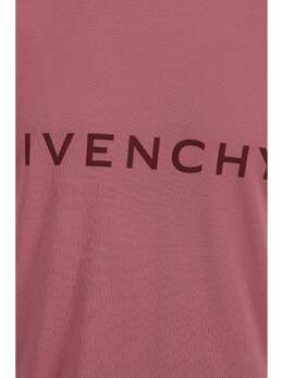 Givenchy: Розовая футболка 