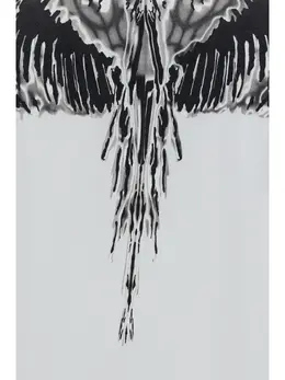 Marcelo Burlon: Белая футболка  Wings