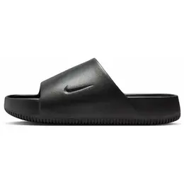 NIKE: Чёрные шлёпанцы 