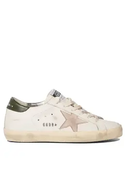 Golden Goose: Белые кроссовки  Super Star