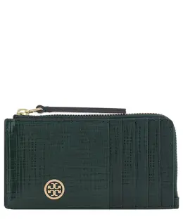 Tory Burch: Зелёный картхолдер  Robinson