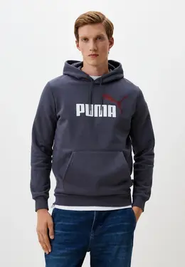 PUMA: Серая толстовка 