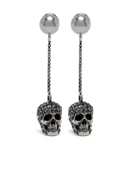 Alexander McQueen: Серьги  Skull