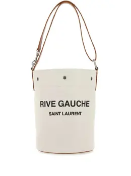 Saint Laurent: Чёрная сумка  Rive Gauche