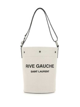 Saint Laurent: Чёрная сумка  Rive Gauche