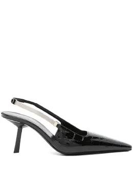 Saint Laurent: Чёрные туфли 