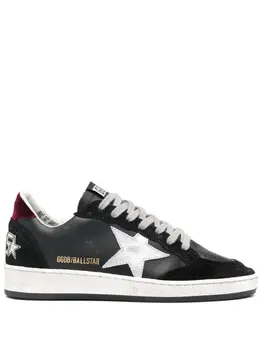 Golden Goose: Чёрные кроссовки  Ball Star