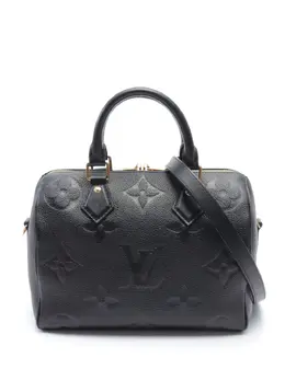 Louis Vuitton Pre-Owned: Чёрная сумка 