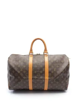 Louis Vuitton Pre-Owned: Коричневая сумка 