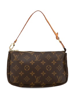 Louis Vuitton Pre-Owned: Коричневая сумка 