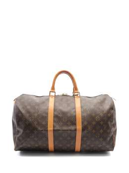 Louis Vuitton Pre-Owned: Коричневая сумка 