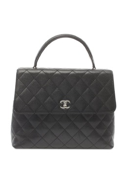 CHANEL Pre-Owned: Чёрная сумка 