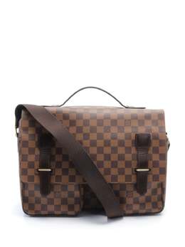 Louis Vuitton Pre-Owned: Коричневая сумка 