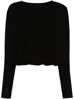 PINKO: Чёрная футболка 
