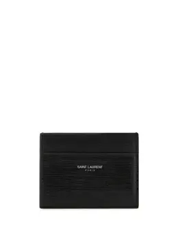 Saint Laurent: Чёрный картхолдер 