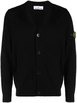 Stone Island: Кардиган  Compass из шерсти