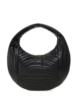 Ferragamo: Чёрная сумка 
