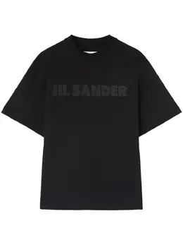 Jil Sander: Чёрная футболка 