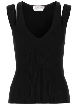 Alexander McQueen: Трикотажная майка 
