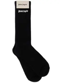 Palm Angels: Чёрные носки 