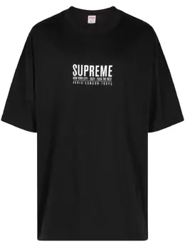 Supreme: Чёрная футболка 