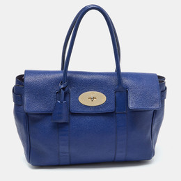 Mulberry: Голубая сумка  Bayswater