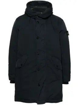 Stone Island: Синее пальто  Compass