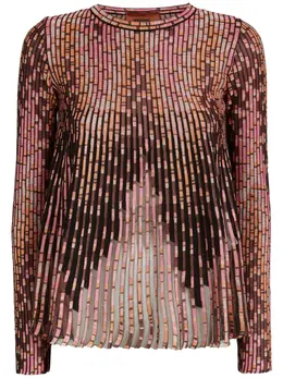 Missoni: Свитер в полоску 