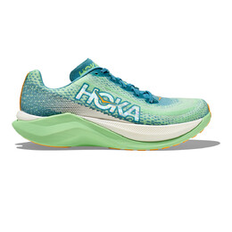 Hoka One One: Зелёные кроссовки 