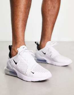 Nike: Белые кроссовки  Air Max 270