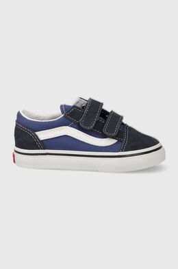 Vans: Тёмные кроссовки  Old Skool