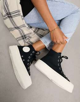 Converse: Чёрные кроссовки  Chuck Taylor All Star