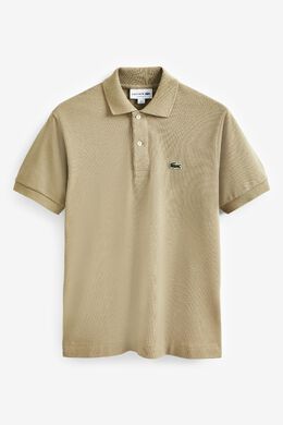 Lacoste: Бежевая рубашка 