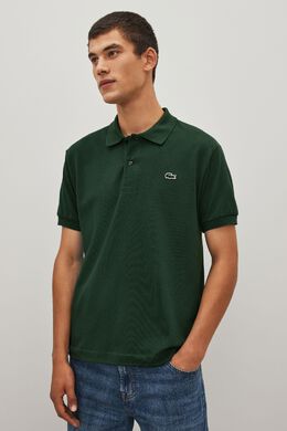 Lacoste: Зелёная рубашка 