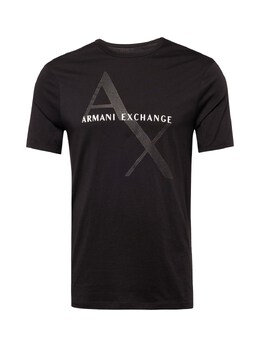 Armani Exchange: Чёрная футболка 