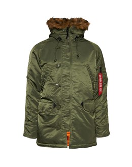 Alpha Industries: Зимний пуховик 