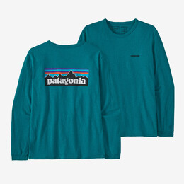 Patagonia: Голубая футболка 