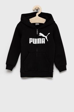 PUMA: Чёрная толстовка 