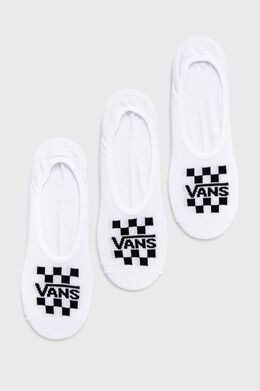 Vans: Белые носки 